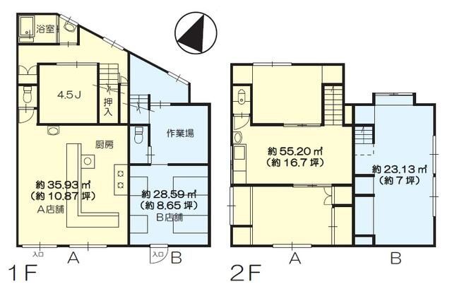 【品川区・大井町駅徒歩5分】1階付飲食居抜き／保証人不要／複数路線可　27坪